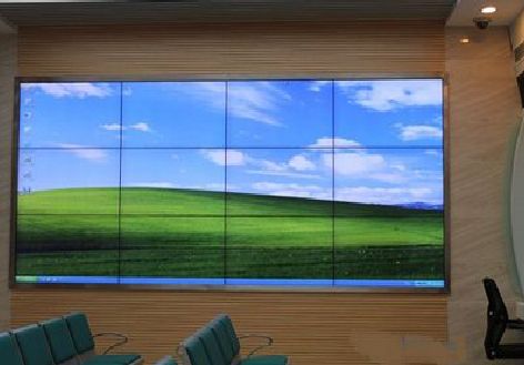 吉水液晶拼接屏的另类用法。